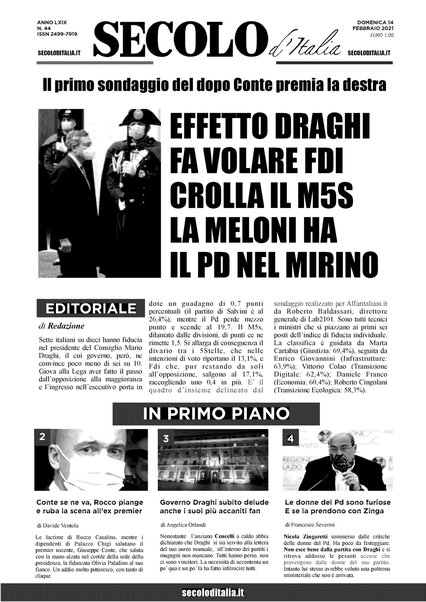 Il Secolo d'Italia : quotidiano per gli italiani